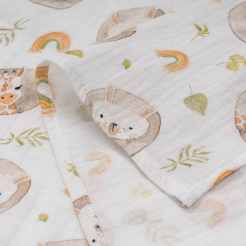 Perina Safari - Baby muslin nappy - image 6 | Labebe