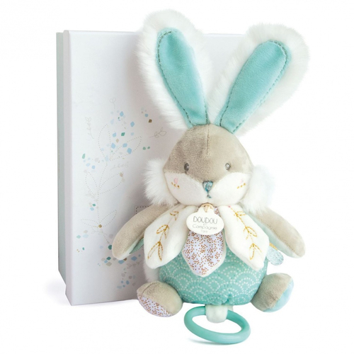 Lapin De Sucre Almond Musical Box - Soft toy with music box - image 1 | Labebe