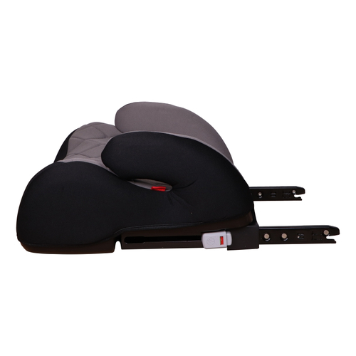 Ding Booster Seat Isofix 22 - 36kg Black/Grey - ავტომანქანის ბუსტერი - image 4 | Labebe