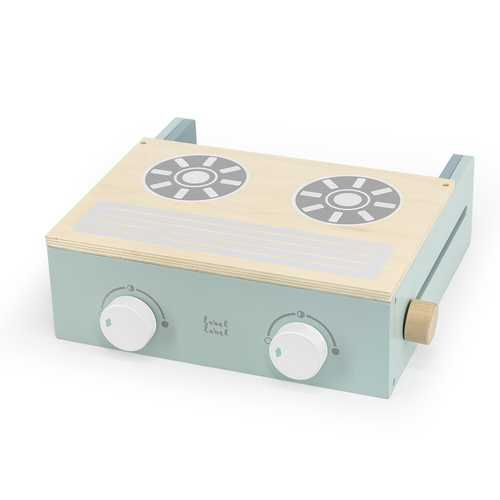 Label Label Foldable Cooker Green - Деревянная развивающая игрушка - изображение 2 | Labebe