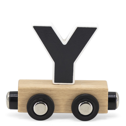 Tryco Letter Train Colors Letter "Y" - Деревянная развивающая игрушка - изображение 1 | Labebe