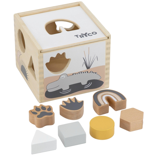 Tryco Wooden Footprint Shape Sorter - ხის განსავითარებელი სათამაშო - image 3 | Labebe