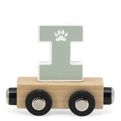 Tryco Letter Train Colors Letter "I" - Деревянная развивающая игрушка - изображение 1 | Labebe