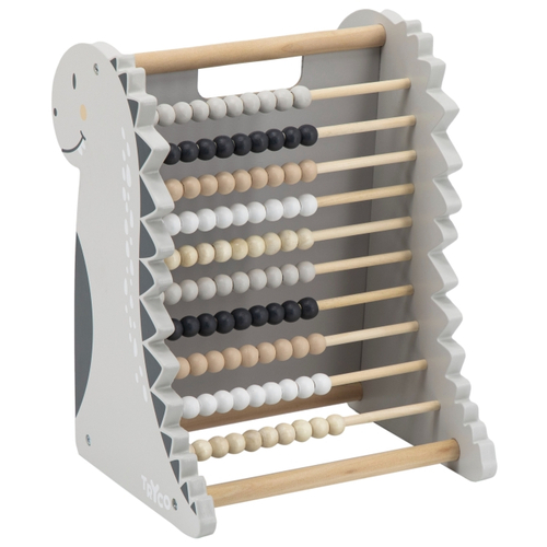 Tryco Wooden Abacus Dinosaur - Деревянная развивающая игрушка - изображение 1 | Labebe