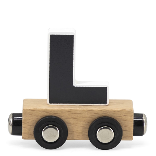 Tryco Letter Train Colors Letter "L" - Wooden educational toy - image 1 | Labebe