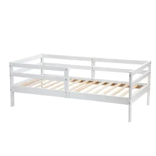 SKV Company Giovanni Dream White Light - Teen Wooden bed - image 3 | Labebe