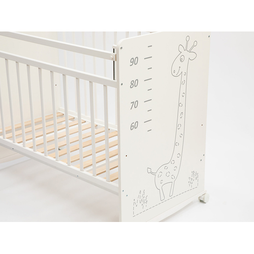 SKV Company Giraffe - Детская кроватка на колесиках - изображение 3 | Labebe