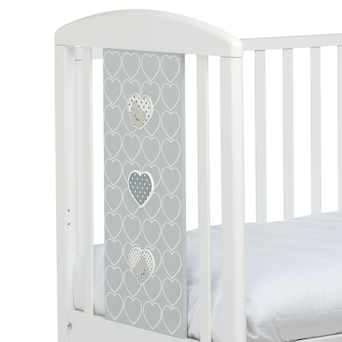 Foppa Pedretti lovely Bianco - Wooden baby cot on wheels - image 5 | Labebe