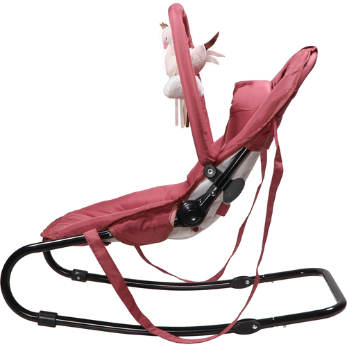 Tryco Swan Ivy Pink Baby Bouncer with plush toy - Baby swing - image 4 | Labebe