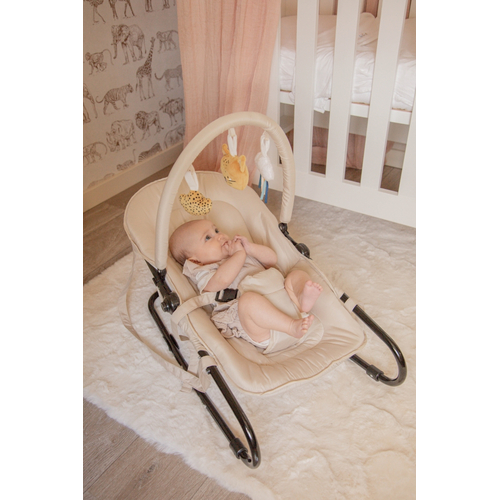 Tryco Leopard Lenny Sand Baby Bouncer with plush toy - Baby swing - image 6 | Labebe