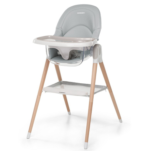 Foppa Pedretti Bonito Grey - Детский стульчик для кормления - изображение 1 | Labebe