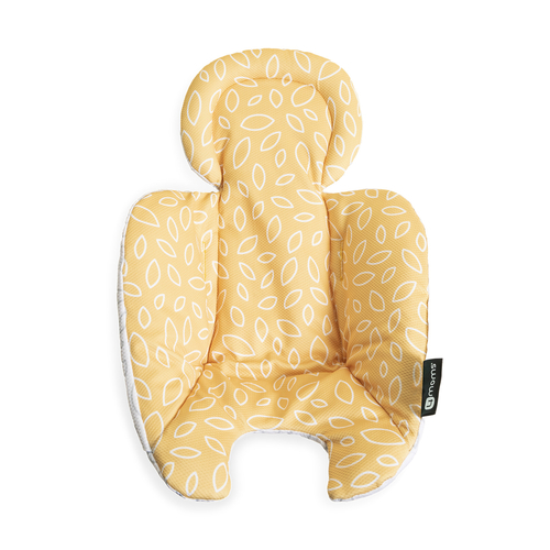 4moms mamaRoo5 infant seat insert Yellow Cool Mesh - Вкладыш для кресла-качалки - изображение 3 | Labebe