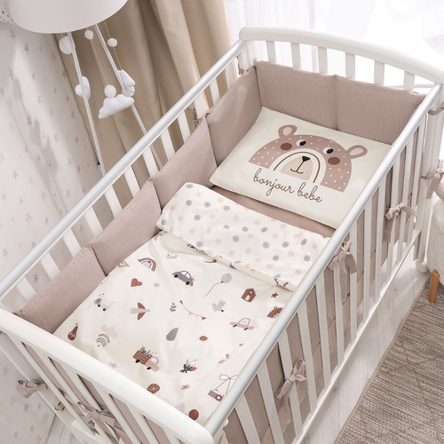 Perina Bonjour Bebe - Baby bedding set - image 20 | Labebe