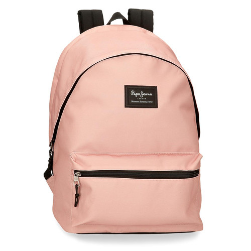 Pepe Jeans Aris Colorful Two Compartment Laptop Backpack Rosa Nude - Детский рюкзак - изображение 1 | Labebe