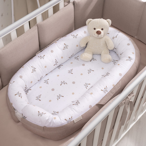Perina Soft Cotton Sand - Кокон-гнездышко для новорожденных - изображение 16 | Labebe