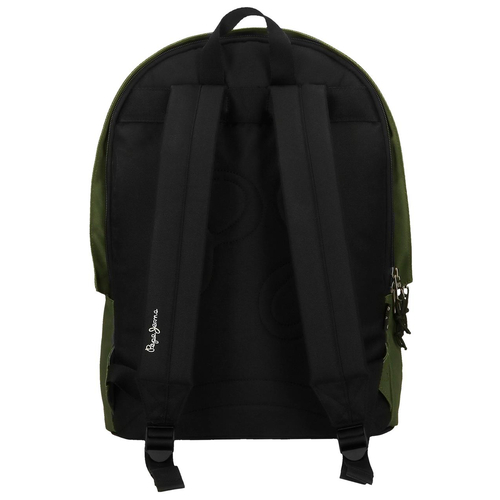 Pepe Jeans Aris Evergreen Two Compartment Laptop Backpack Dark Green - Kids laptop backpack - image 3 | Labebe