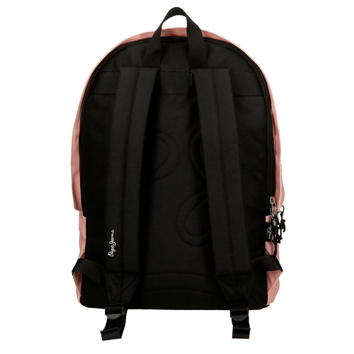 Pepe Jeans Aris Colorful Two Compartment Laptop Backpack Rosa Nude - Детский рюкзак - изображение 3 | Labebe