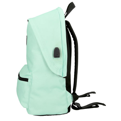 Pepe Jeans Aris Colorful Two Compartment Laptop Backpack Light Turquoise - Детский рюкзак - изображение 4 | Labebe