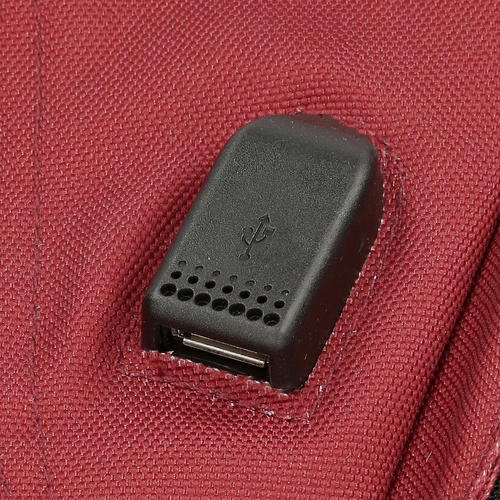 Pepe Jeans Aris Evergreen Two Compartment Laptop Backpack Dark Red - Детский рюкзак - изображение 10 | Labebe