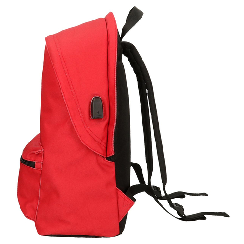 Pepe Jeans Aris Evergreen Two Compartment Laptop Backpack Red - Детский рюкзак - изображение 4 | Labebe
