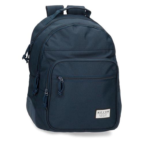 Movom Always On The Move Double Compartment Backpack Navy Blue - საბავშვო ზურგჩანთა - image 1 | Labebe
