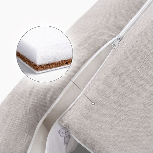 Perina Soft Cotton Grey - Кокон-гнездышко для новорожденных - изображение 17 | Labebe
