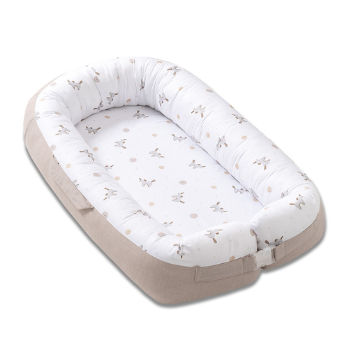 Perina Soft Cotton Sand - Кокон-гнездышко для новорожденных - изображение 9 | Labebe