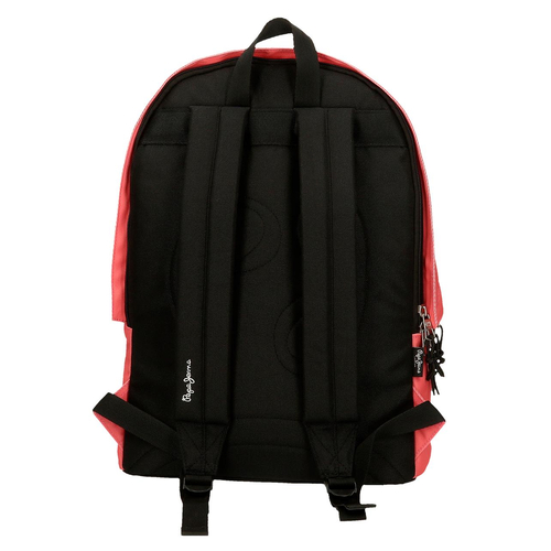 Pepe Jeans Aris Colorful Two Compartment Laptop Backpack Coral - Детский рюкзак - изображение 3 | Labebe