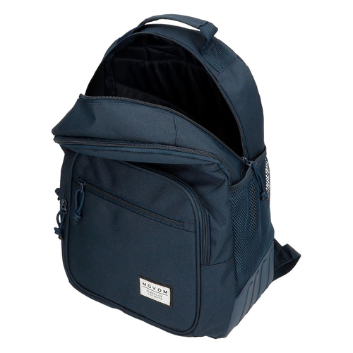 Movom Always On The Move Double Compartment Backpack Navy Blue - საბავშვო ზურგჩანთა - image 4 | Labebe