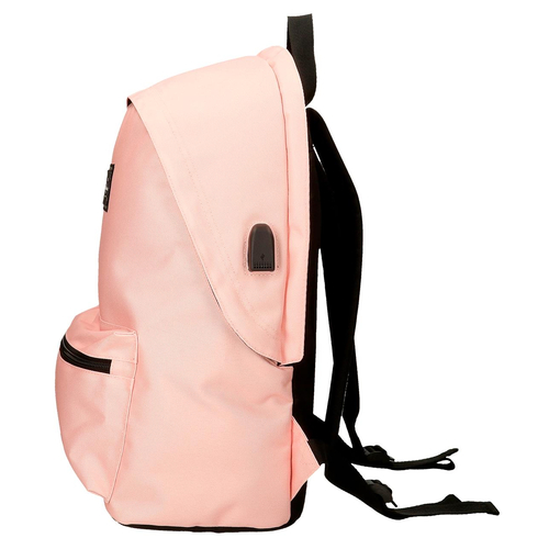 Pepe Jeans Aris Colorful Two Compartment Laptop Backpack Light Pink - Детский рюкзак - изображение 4 | Labebe