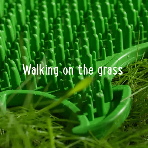 ORTOTO Grass / Soft (Light Green) (1 pcs.-30*30 cm) - ხალიჩა-ფაზლი ფეხების სენსორული მასაჟისთვის - image 4 | Labebe