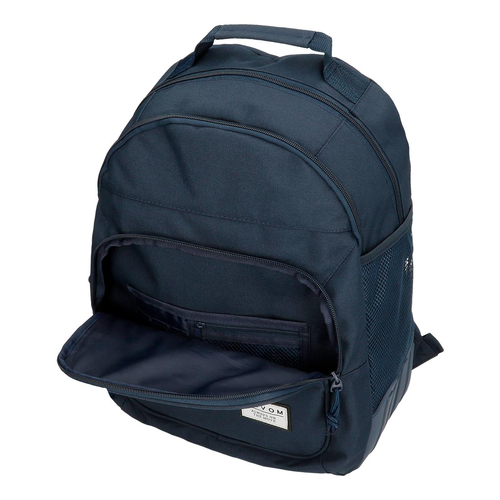 Movom Always On The Move Double Compartment Backpack Navy Blue - Kids backpack - image 5 | Labebe
