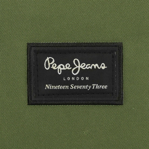 Pepe Jeans Aris Evergreen Two Compartment Laptop Backpack Dark Green - Детский рюкзак - изображение 7 | Labebe
