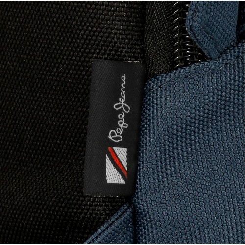 Pepe Jeans Aris Evergreen Two Compartment Laptop Backpack Navy Blue - Детский рюкзак - изображение 9 | Labebe
