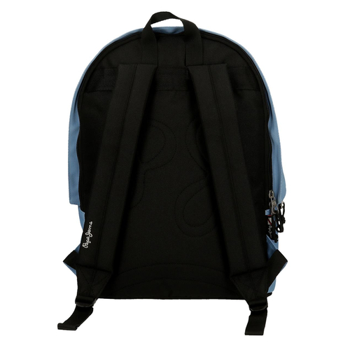 Pepe Jeans Aris Colorful Two Compartment Laptop Backpack Light Blue - Детский рюкзак - изображение 3 | Labebe