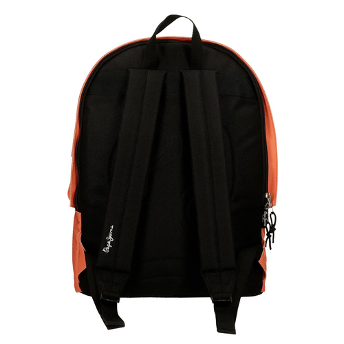 Pepe Jeans Aris Evergreen Two Compartment Laptop Backpack Orange - Kids laptop backpack - image 3 | Labebe