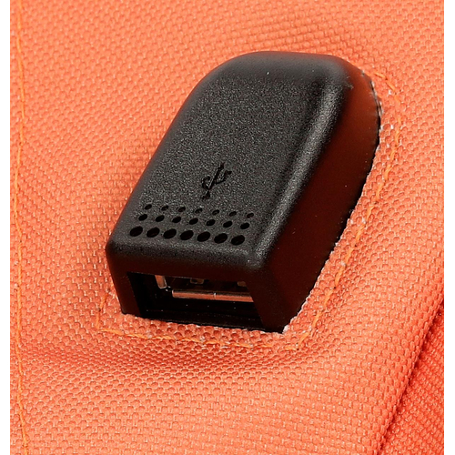 Pepe Jeans Aris Evergreen Two Compartment Laptop Backpack Orange - Kids laptop backpack - image 10 | Labebe