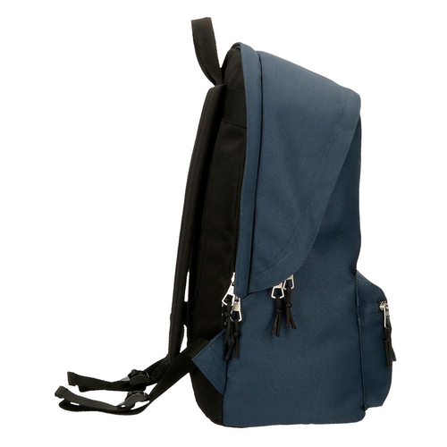 Pepe Jeans Aris Evergreen Two Compartment Laptop Backpack Navy Blue - Детский рюкзак - изображение 2 | Labebe