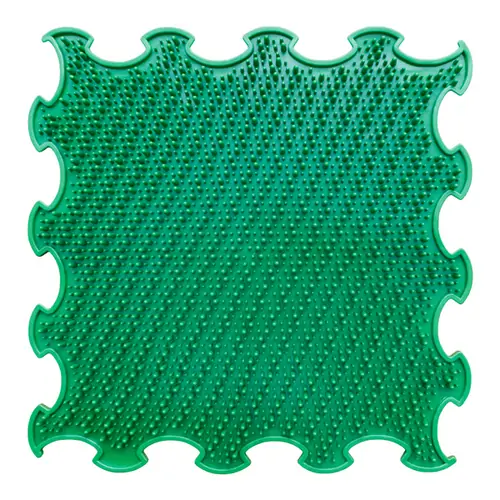 ORTOTO Grass / Soft (Dark Green) (1 pcs.-30*30 cm) - ხალიჩა-ფაზლი ფეხების სენსორული მასაჟისთვის - image 1 | Labebe