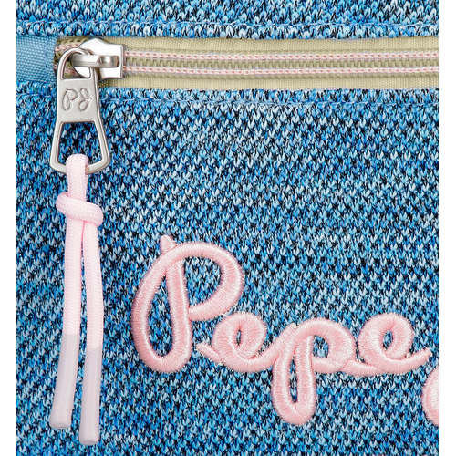 Pepe Jeans Lena Double Zipper Backpack - Kids backpack - image 8 | Labebe