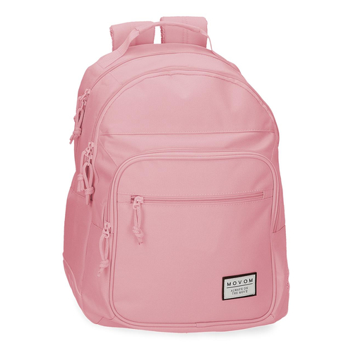 Movom Always On The Move Double Compartment Backpack Pink - Детский рюкзак - изображение 1 | Labebe