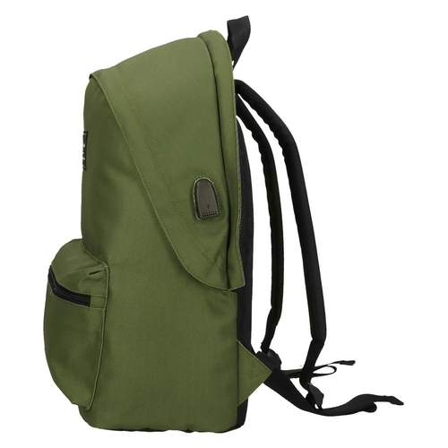 Pepe Jeans Aris Evergreen Two Compartment Laptop Backpack Dark Green - Детский рюкзак - изображение 4 | Labebe