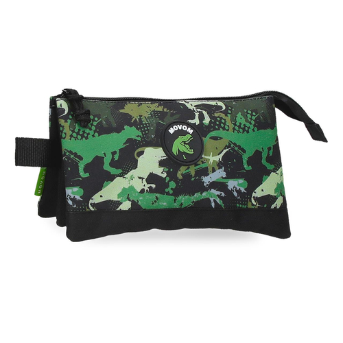 Movom Raptors Triple Compartment Pencil Case - Pencil case - image 1 | Labebe