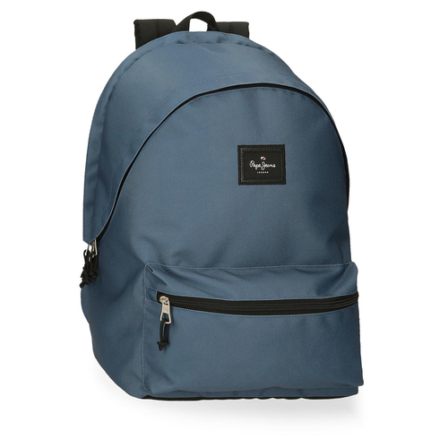 Pepe Jeans Aris Evergreen Two Compartment Laptop Backpack Blue Denim - Детский рюкзак - изображение 1 | Labebe