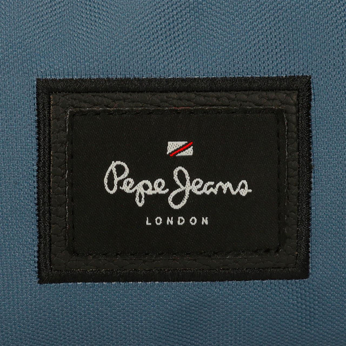Pepe Jeans Aris Evergreen Two Compartment Laptop Backpack Blue Denim - Детский рюкзак - изображение 8 | Labebe