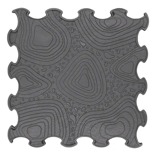 ORTOTO Grand Canyon / Soft (Storm Grey) (1 pcs.-30*30 cm) - Massage Puzzle Mat - image 1 | Labebe
