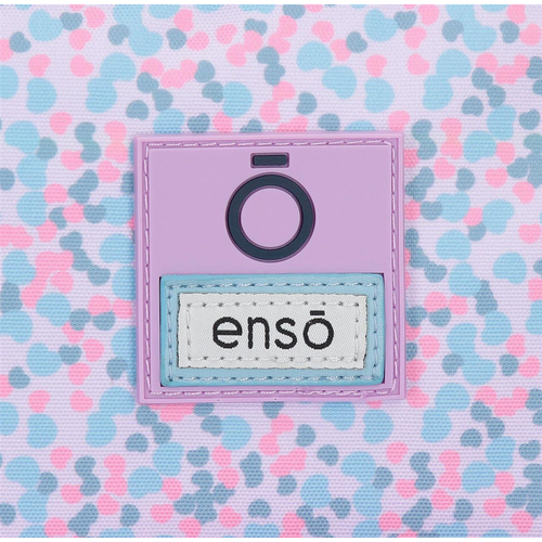 Enso Cute Girl Triple Zipper Pencil Case - Детский пенал - изображение 6 | Labebe