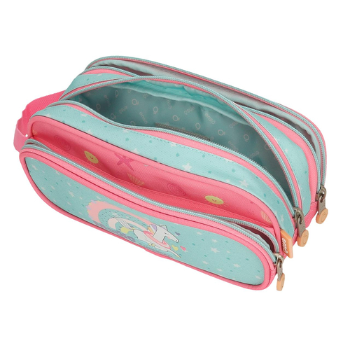 Enso Magic Summer Triple Compartment Pencil Case - Детский пенал - изображение 4 | Labebe
