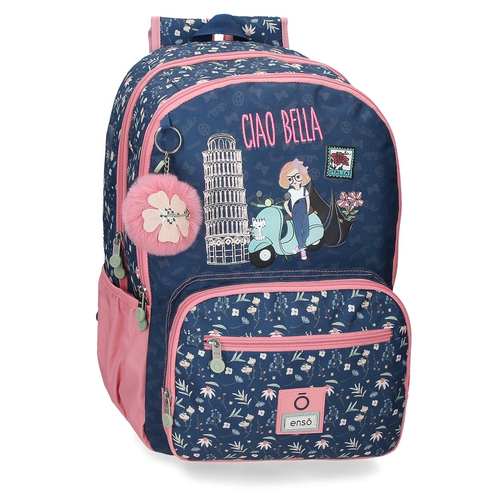 Enso Ciao Bella Backpack Double Compartment - Kids backpack - image 1 | Labebe