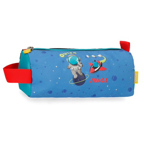Enso Outer Space Round Pencil Case - Детский пенал - изображение 1 | Labebe